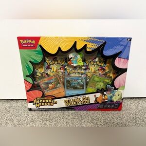 Pokémon Mega Evolutions Ascended Heroes First Partners Deluxe Pin Collection